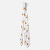 Cyprus Vlag Stropdas (Achterkant)