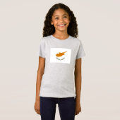 Cyprus Vlag T-shirt (Voorkant volledig)
