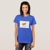 Cyprus Vlag T-shirt (Voorkant volledig)