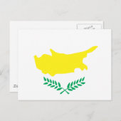 Cyprus Vlag T-shirts en cadeautjes Briefkaart (Voorkant / Achterkant)
