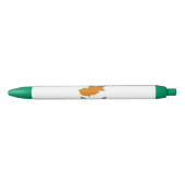 Cyprus Vlag Zwarte Inkt Pen (Voorkant)