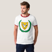 Cyprus Wapenmunt T-shirt (Voorkant volledig)