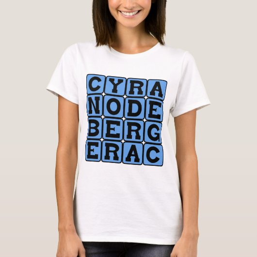 Cyrano de Bergerac, Franse Play T-shirt (Voorkant)
