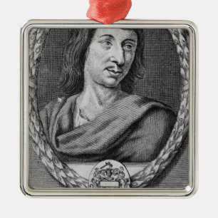 Cyrano de Bergerac Metalen Ornament
