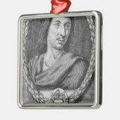 Cyrano de Bergerac Metalen Ornament (Links)