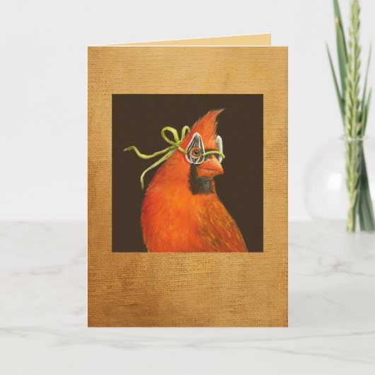 cyrano de kardinaalkaart kaart (Voorkant)