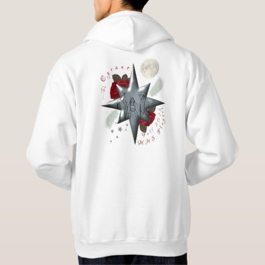 Cyrano nieuwe design hoodie (Achterkant)