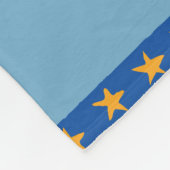 Cyril de eekhoorn op Vacatie Fleece Deken (Hoek)