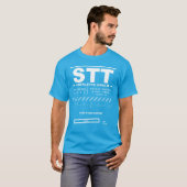 Cyril E. King Airport STT T-shirt (Voorkant volledig)