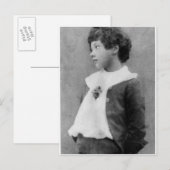 Cyril Wilde, c.1890 Briefkaart (Voorkant / Achterkant)