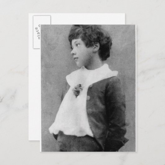 Cyril Wilde, c.1890 Briefkaart (Voorkant / Achterkant)