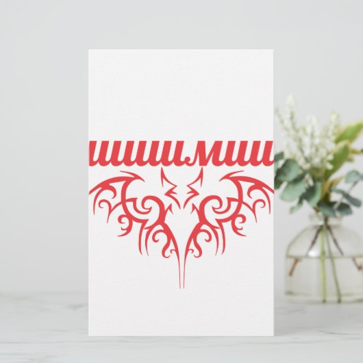 cyrillisch briefpapier (Staand voorkant)