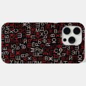 Cyrillisch Case-Mate iPhone Case (Achterkant (horizontaal))