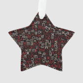 Cyrillisch Ornament (achterkant)