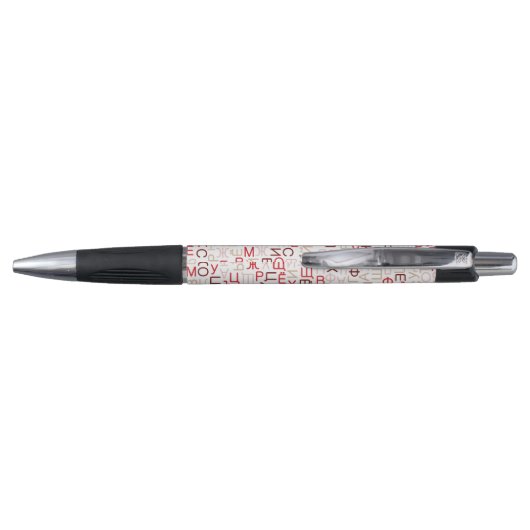 Cyrillisch Pen (Achterkant)