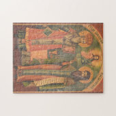 Cyrillus en Methodius Orthodox Christelijk Icoon Legpuzzel (Horizontaal)