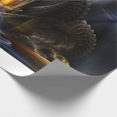 Cyriteuze, tempelwand van karinos-pakpapier cadeaupapier (Hoek)