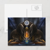 Cyritus, de tempel van de Orb van Karinos Briefkaart (Voorkant / Achterkant)