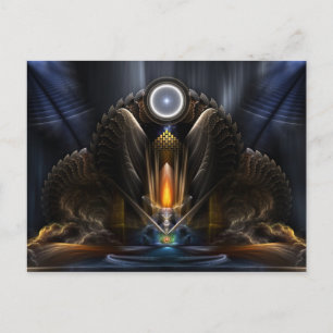 Cyritus, de tempel van de Orb van Karinos Briefkaart