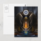 Cyritus, de tempel van de Orb van Karinos Briefkaart (Voorkant / Achterkant)