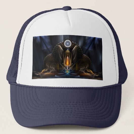 Cyritus, de tempel van de Orb van Karinos Trucker Pet (Voorkant)