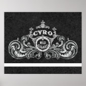 Cyro Mild Cigars Tabak Label Poster (Voorkant)