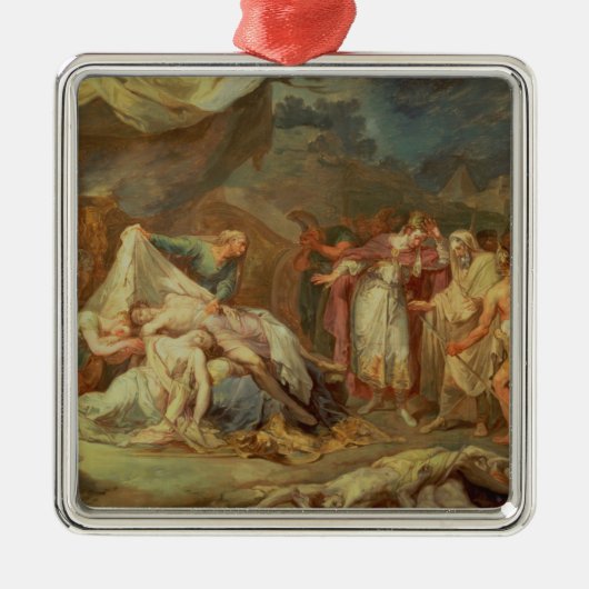 Cyrus de Grote Metalen Ornament (Voorkant)