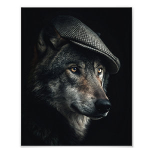 Cyrus "De Handhaver" Grey - Wolf Foto Afdruk