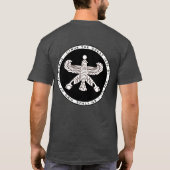 Cyrus het Great Black & White Seal Shirt (Achterkant)