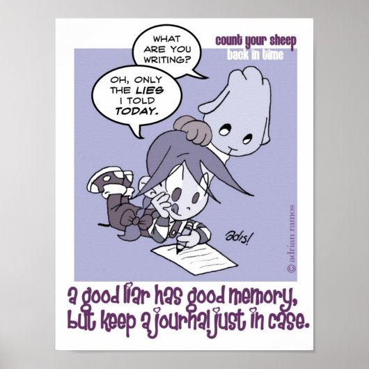 CYS-Goede leugenaars doen dat Poster (Voorkant)