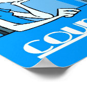 CYS-koffie komt uit de hemel Poster (Hoek)