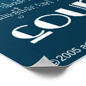 CYS-Vlucht me naar de maan Poster (Hoek)