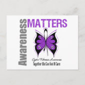 Cystic Fibrosis Awareness Matets Briefkaart (Voorkant)