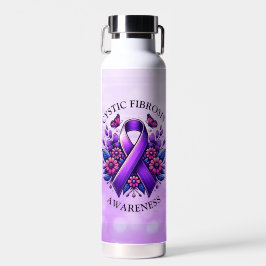 Cystic fibrosis Awareness Ribbon Waterfles