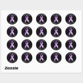 Cystic Fibrosis Awareness| We hebben genezing nodi Ronde Sticker (Vel)
