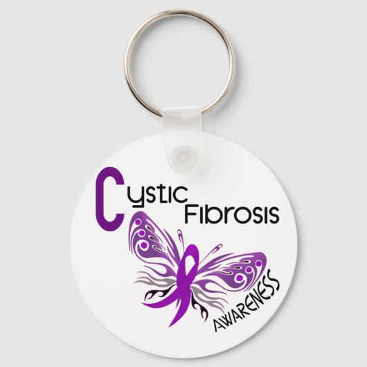 Cystic Fibrosis BUTTERFLES 3 Sleutelhanger (Voorkant)