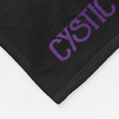 Cystic Fibrosis Krijger Us Vlag Fleece Deken (Hoek)