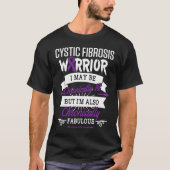 Cystic fibrosis Survivor Chronic CF Warrior Aw T-shirt (Voorkant)