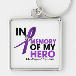 Cystic fibrosis Tribute in Memory of My Hero Sleutelhanger