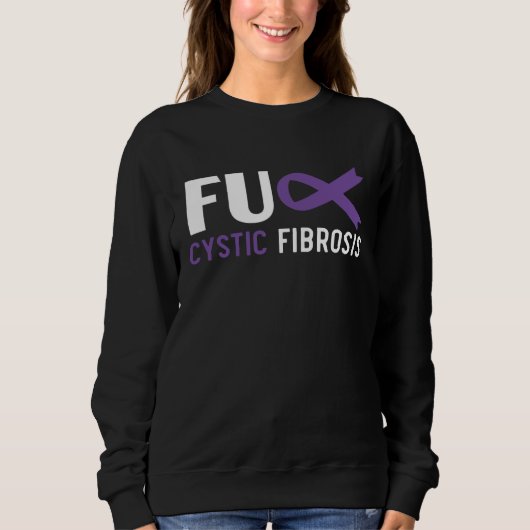 Cystic Fibrosis Warrior Cystic Fibrosis Awareness  Trui (Voorkant)