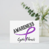 Cystische fibrose Bewustheid 3 Briefkaart (Staand voorkant)