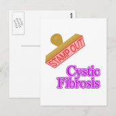 Cystische fibrose briefkaart (Voorkant / Achterkant)