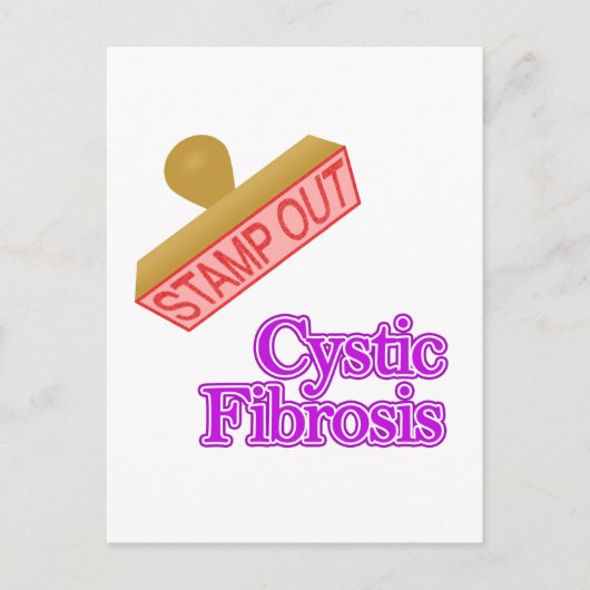 Cystische fibrose briefkaart (Voorkant)