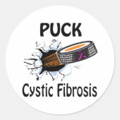 Cystische fibrose ronde sticker (Voorkant)