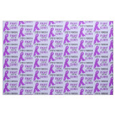 Cystische fibrose: Vecht voor de Cure! Stof (Fat Quarter)