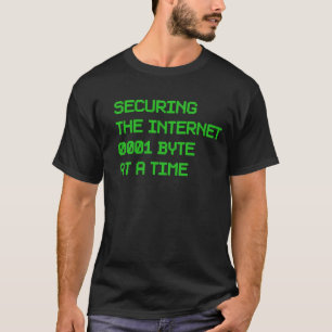 Cytaveiligheid Gepixelde Citaat Grappige Computerf T-shirt