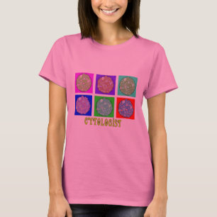 Cytoloog Gifts Cells in Petrie Dishes Design T-shirt