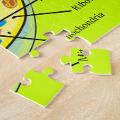 Cytoloog menselijke celpuzzel legpuzzel (Zijkant)