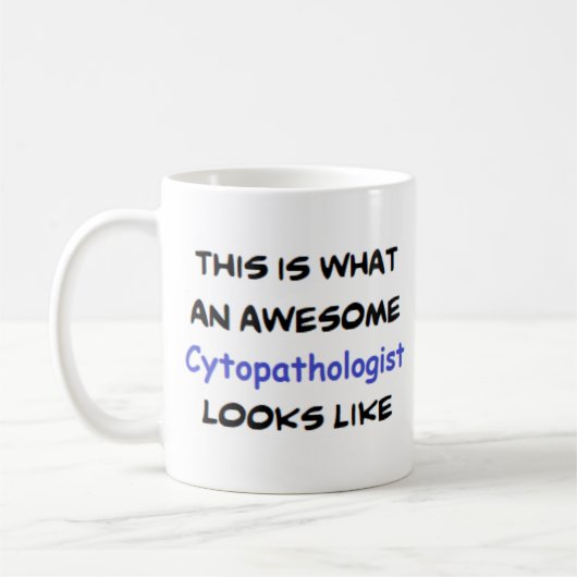 cytopatholoog, geweldige koffiemok (Links)