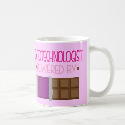 Cytotechnoloog Chocolate Gift voor haar Koffiemok (Rechts)